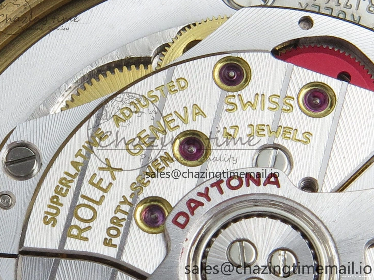 AAA Replica Watches Edition 126508 (Gain Casual Best SH4131 1:1 Weight) 305 Crystal On Dial Bracelet V6 Markers YG YG QF Daytona YG 1219